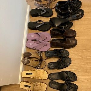 Woman’s shoe bundle, size 7 and 7 1/2